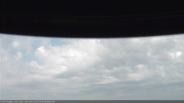 Lake Travis webcam, October 4, 2019 9:00 AM CT