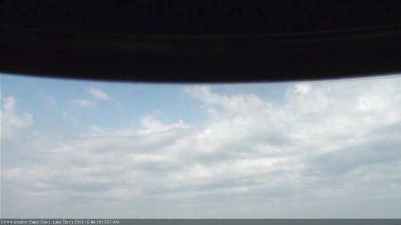 Lake Travis webcam, October 4, 2019 9:15 AM CT