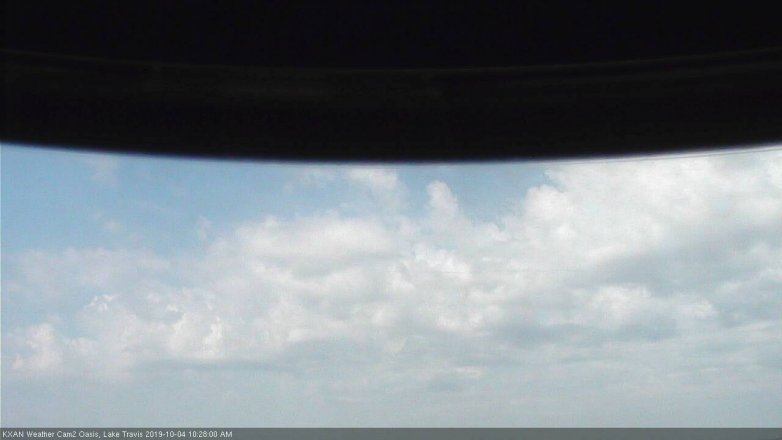 Lake Travis webcam, October 4, 2019 9:30 AM CT
