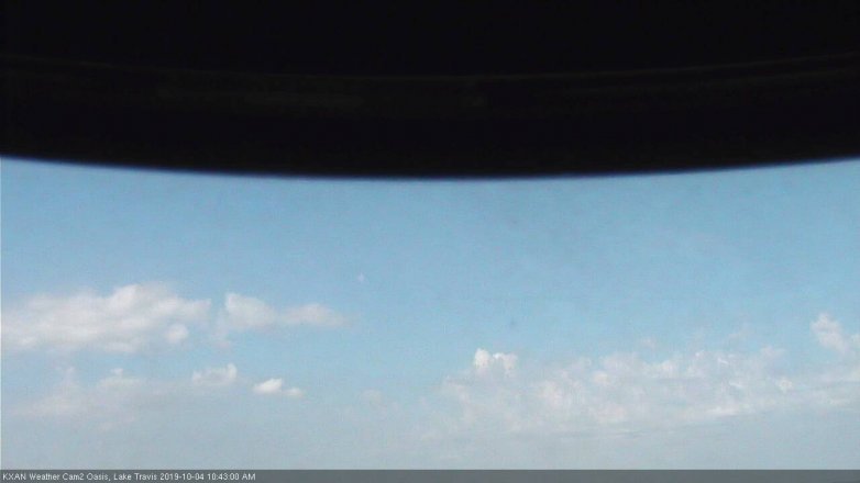Lake Travis webcam, October 4, 2019 9:45 AM CT