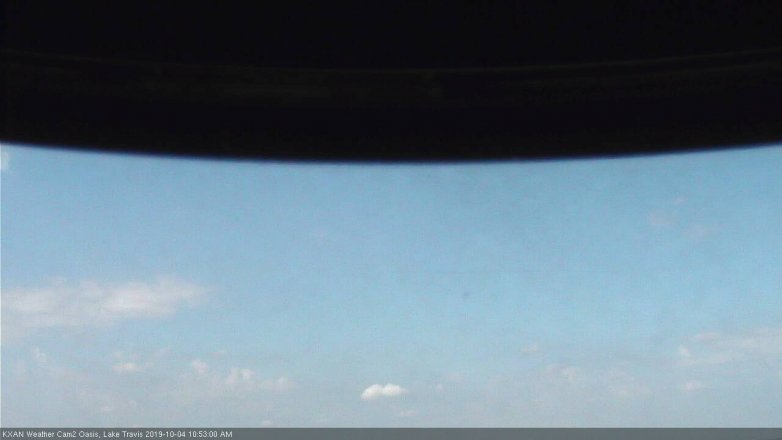Lake Travis webcam, October 4, 2019 9:55 AM CT