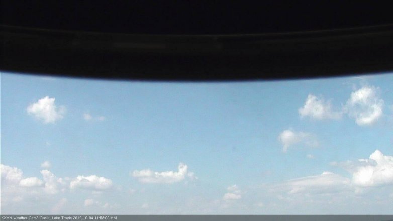 Lake Travis webcam, October 4, 2019 11:00 AM CT