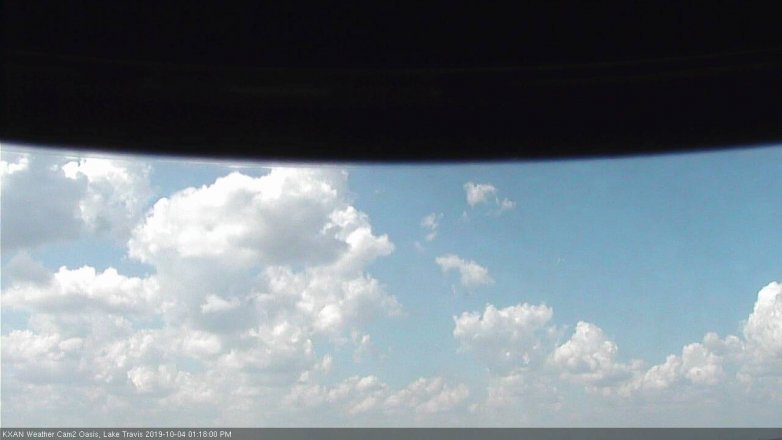 Lake Travis webcam, October 4, 2019 12:20 PM CT
