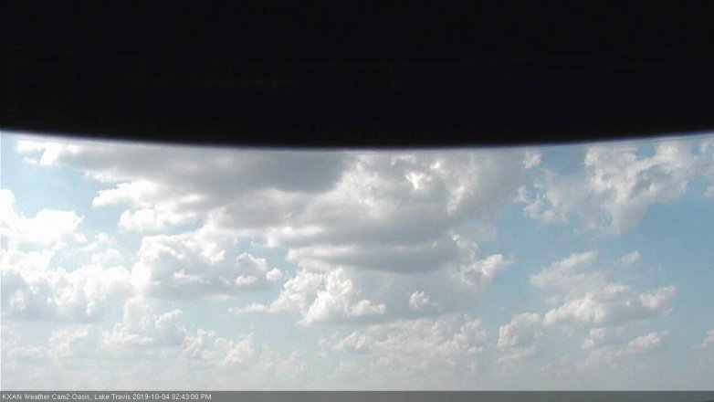 Lake Travis webcam, October 4, 2019 1:45 PM CT