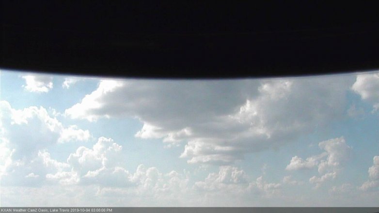 Lake Travis webcam, October 4, 2019 2:10 PM CT