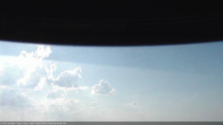 Lake Travis webcam, October 4, 2019 3:45 PM CT