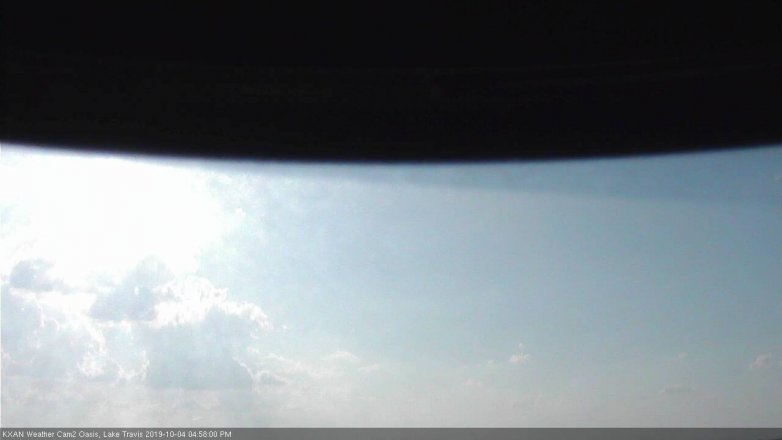 Lake Travis webcam, October 4, 2019 4:00 PM CT