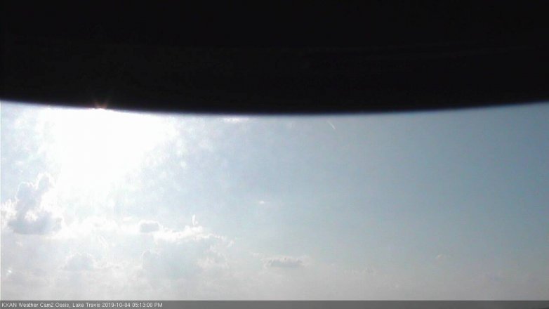Lake Travis webcam, October 4, 2019 4:15 PM CT