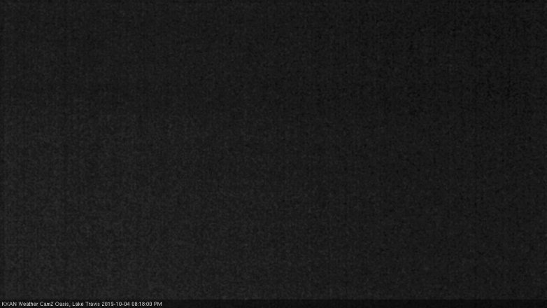 Lake Travis webcam, October 4, 2019 7:20 PM CT