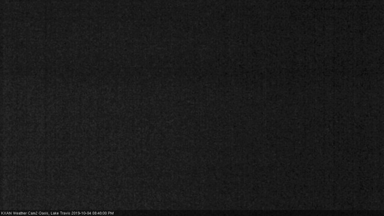 Lake Travis webcam, October 4, 2019 7:50 PM CT