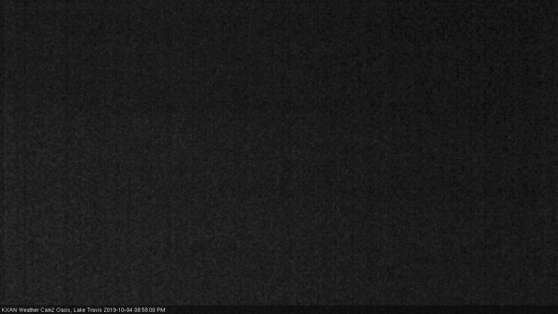Lake Travis webcam, October 4, 2019 8:00 PM CT