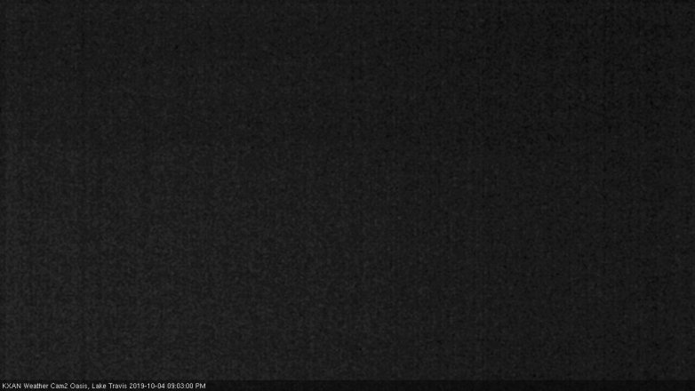 Lake Travis webcam, October 4, 2019 8:05 PM CT