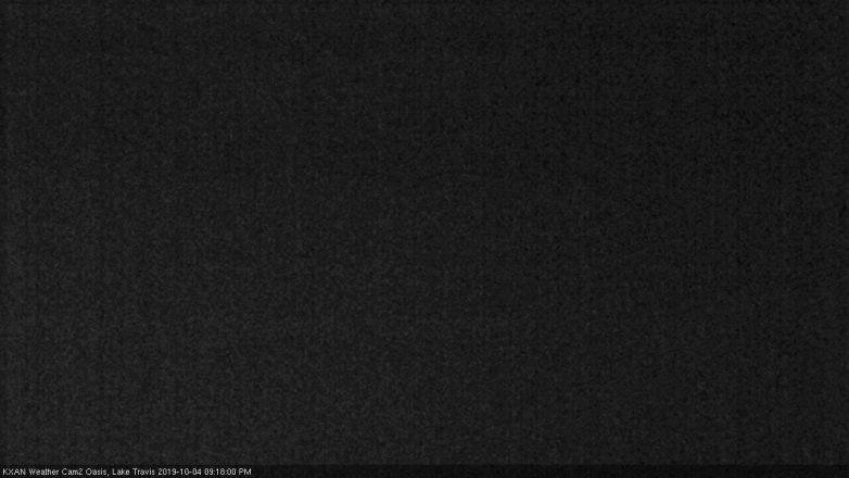 Lake Travis webcam, October 4, 2019 8:20 PM CT