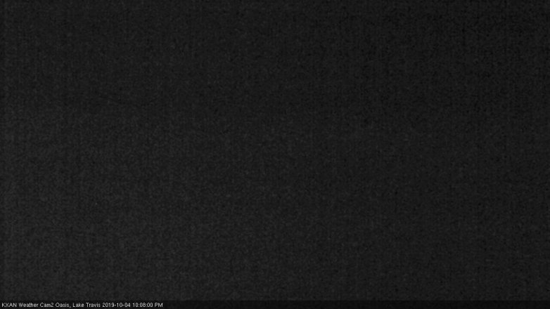 Lake Travis webcam, October 4, 2019 9:10 PM CT