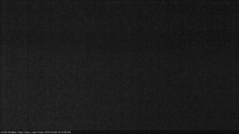 Lake Travis webcam, October 4, 2019 9:15 PM CT
