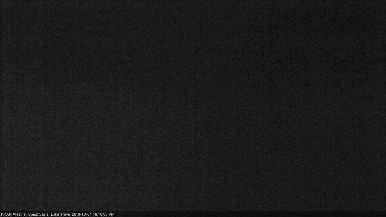 Lake Travis webcam, October 4, 2019 9:20 PM CT