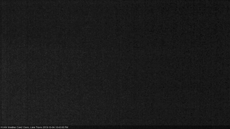 Lake Travis webcam, October 4, 2019 9:45 PM CT