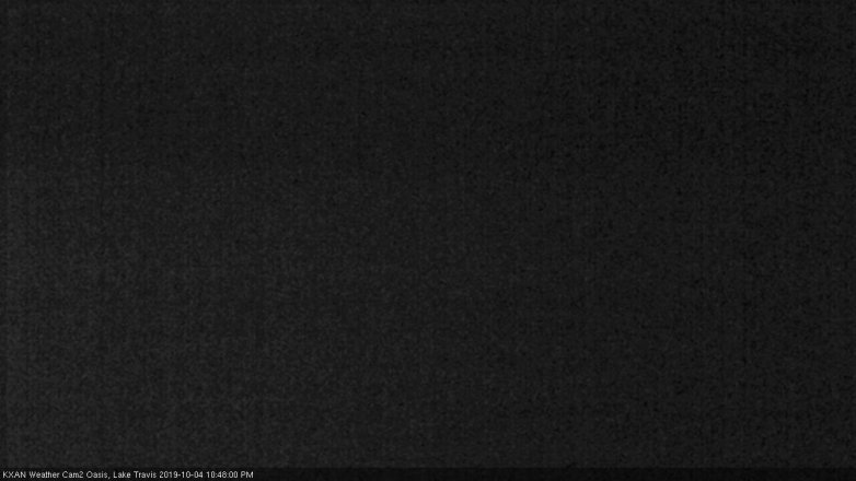 Lake Travis webcam, October 4, 2019 9:50 PM CT
