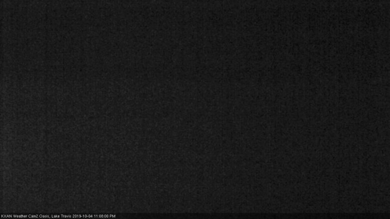 Lake Travis webcam, October 4, 2019 10:10 PM CT