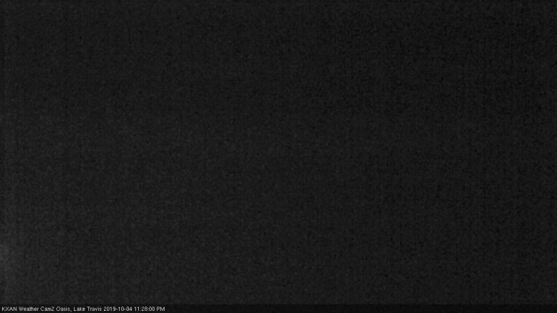 Lake Travis webcam, October 4, 2019 10:30 PM CT