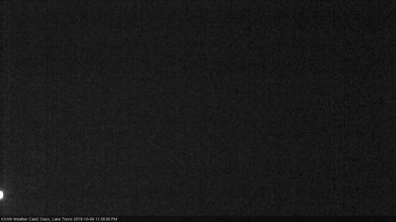 Lake Travis webcam, October 4, 2019 10:40 PM CT