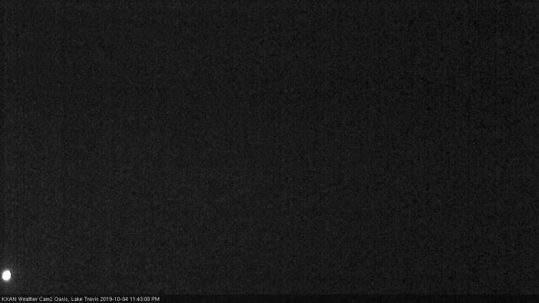 Lake Travis webcam, October 4, 2019 10:45 PM CT
