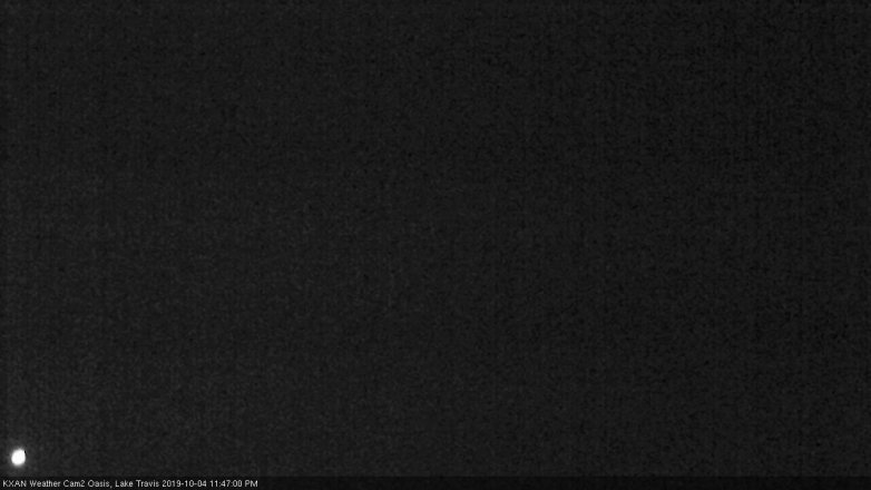 Lake Travis webcam, October 4, 2019 10:50 PM CT