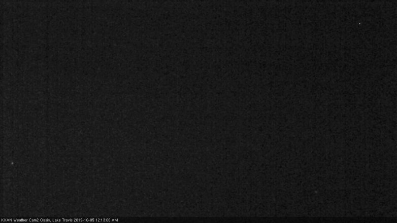 Lake Travis webcam, October 4, 2019 11:15 PM CT