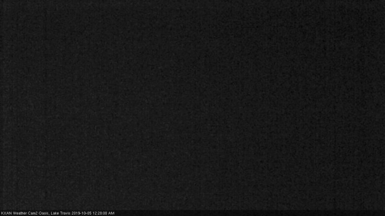 Lake Travis webcam, October 4, 2019 11:30 PM CT