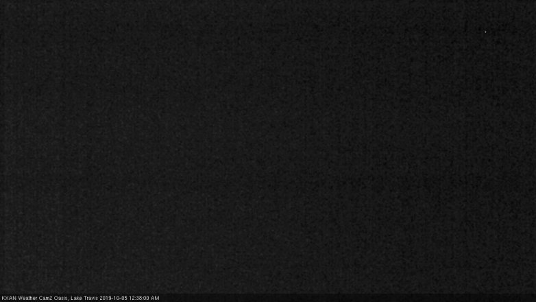 Lake Travis webcam, October 4, 2019 11:40 PM CT
