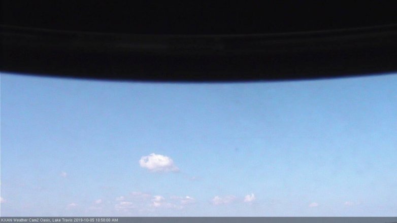 Lake Travis webcam, October 5, 2019 10:00 AM CT
