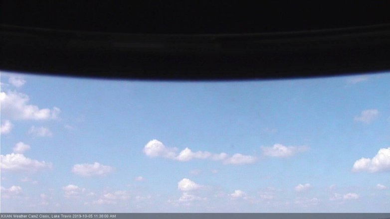 Lake Travis webcam, October 5, 2019 10:40 AM CT