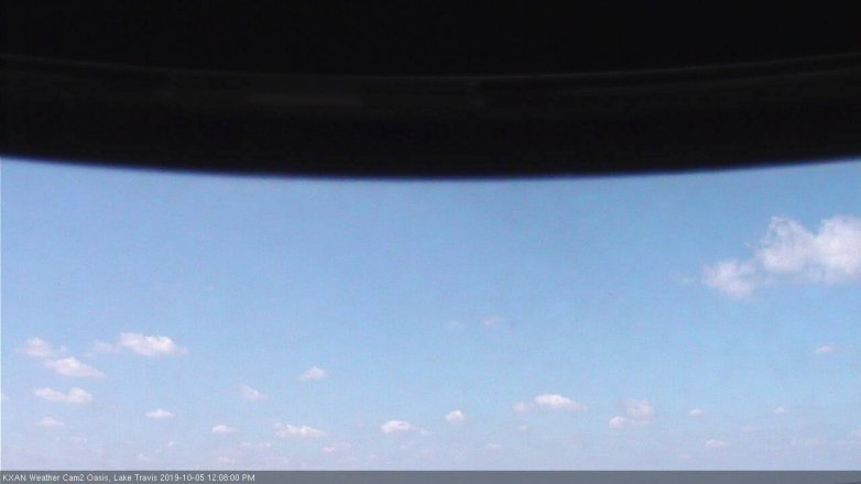 Lake Travis webcam, October 5, 2019 11:10 AM CT