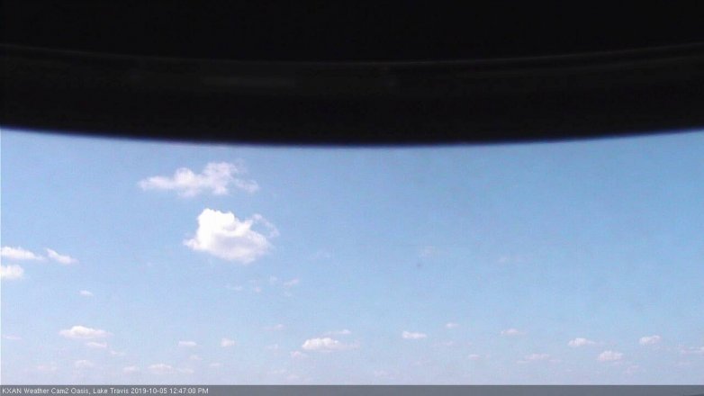 Lake Travis webcam, October 5, 2019 11:50 AM CT
