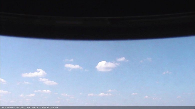 Lake Travis webcam, October 5, 2019 11:55 AM CT