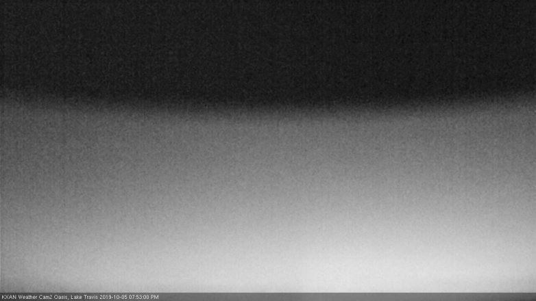 Lake Travis webcam, October 5, 2019 6:55 PM CT