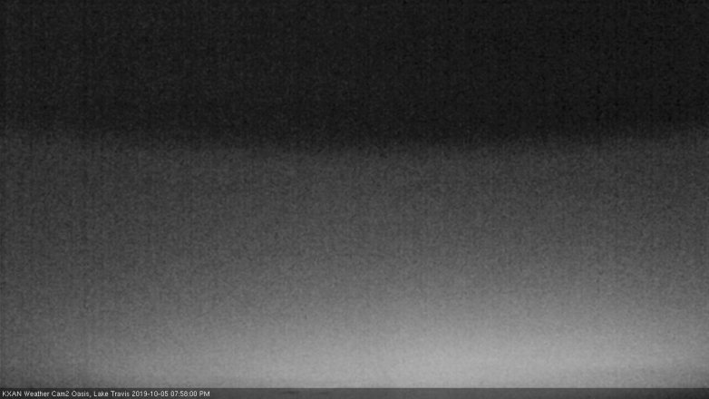 Lake Travis webcam, October 5, 2019 7:00 PM CT