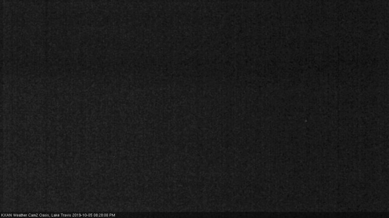 Lake Travis webcam, October 5, 2019 7:30 PM CT