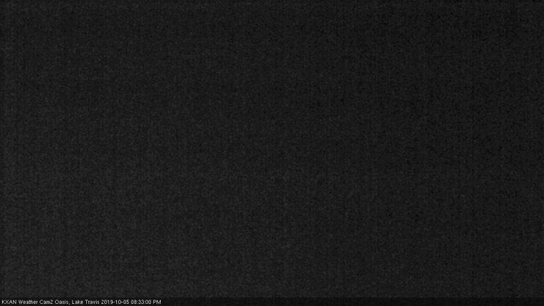 Lake Travis webcam, October 5, 2019 7:35 PM CT
