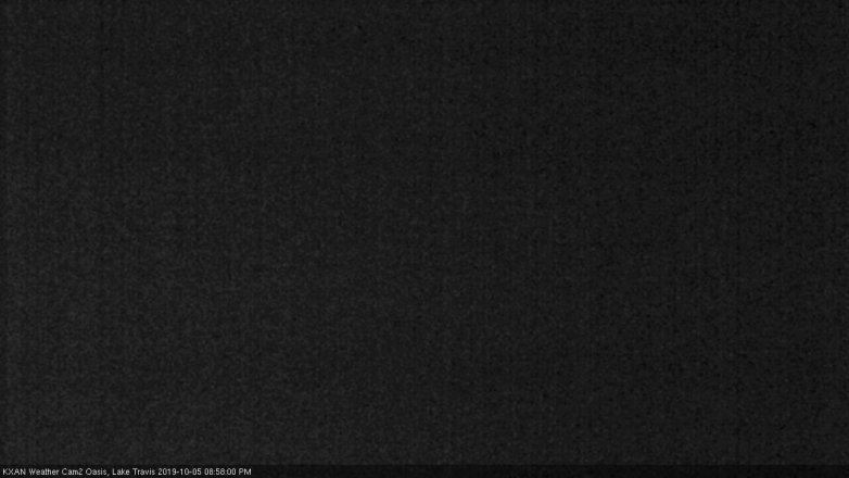 Lake Travis webcam, October 5, 2019 8:00 PM CT
