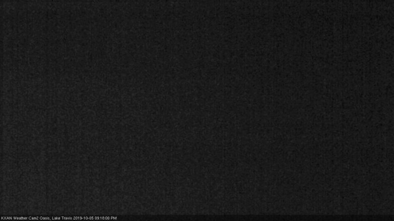 Lake Travis webcam, October 5, 2019 8:20 PM CT