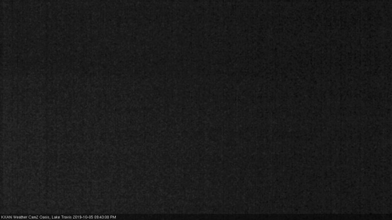 Lake Travis webcam, October 5, 2019 8:45 PM CT