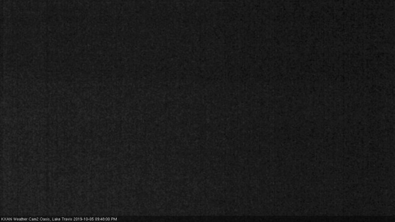Lake Travis webcam, October 5, 2019 8:50 PM CT