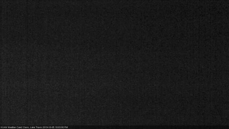 Lake Travis webcam, October 5, 2019 9:05 PM CT