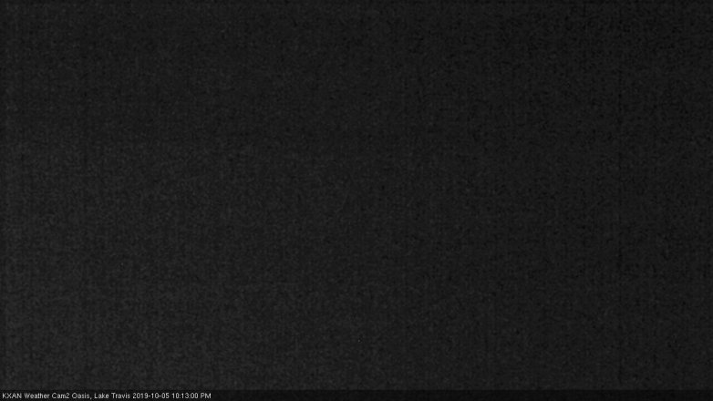 Lake Travis webcam, October 5, 2019 9:15 PM CT