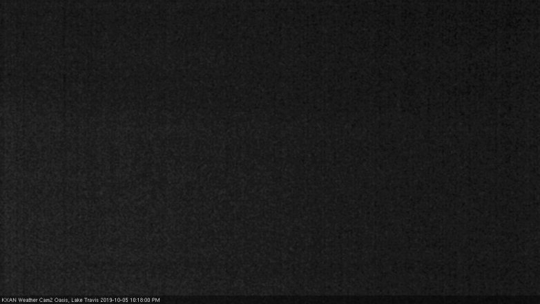 Lake Travis webcam, October 5, 2019 9:20 PM CT