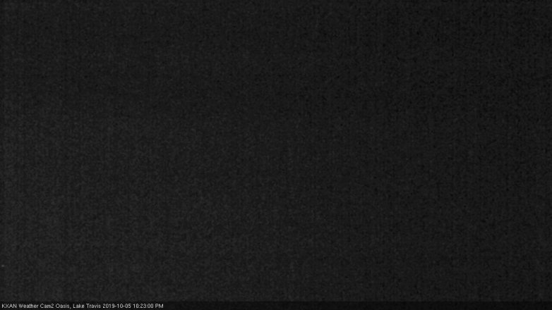 Lake Travis webcam, October 5, 2019 9:25 PM CT