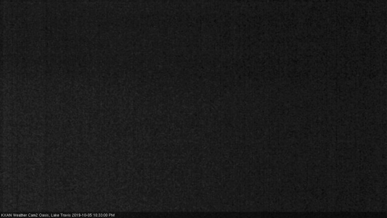 Lake Travis webcam, October 5, 2019 9:35 PM CT
