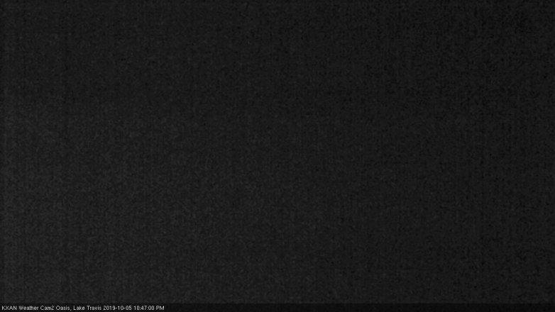 Lake Travis webcam, October 5, 2019 9:50 PM CT