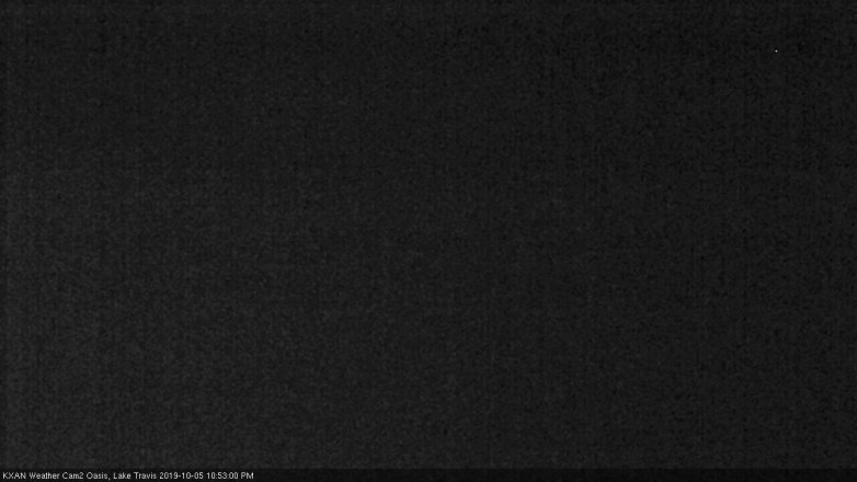 Lake Travis webcam, October 5, 2019 9:55 PM CT